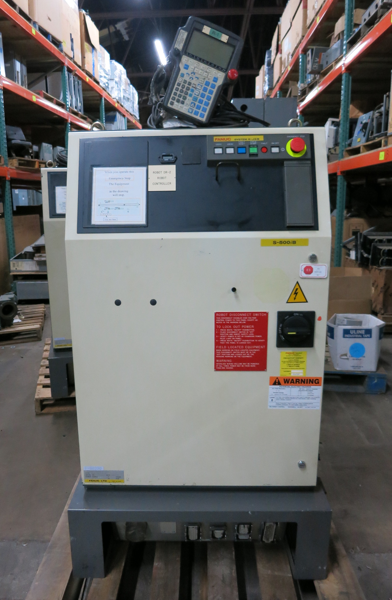 GE Fanuc A05B-2457-B150 R-J3iB Robot System Control Panel S-500iB